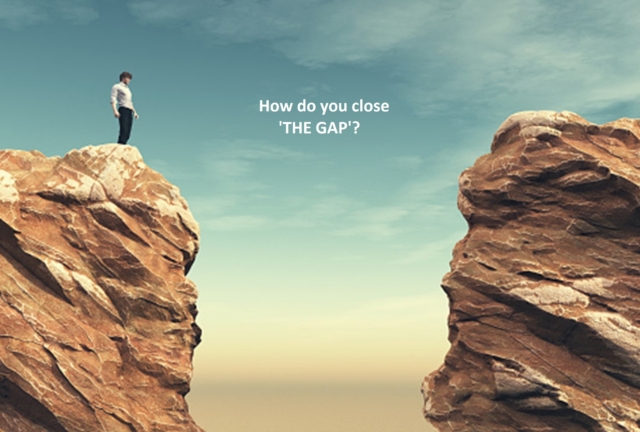 The value of your service is in how it closes a gap